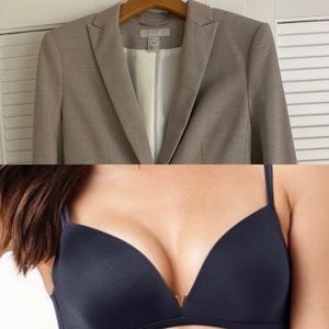 H&M Blazer & sexy illusions 34c bundle